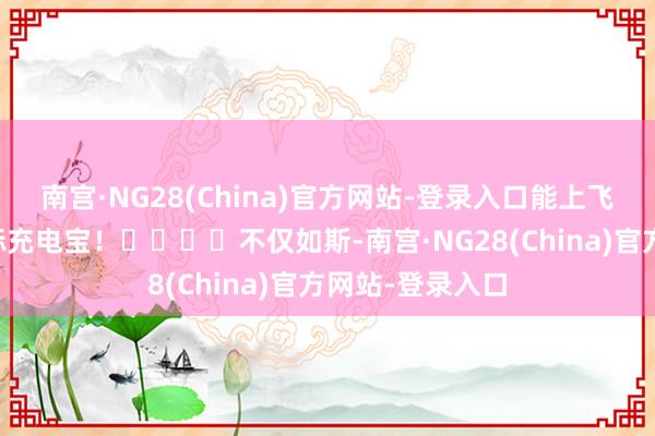 南宫·NG28(China)官方网站-登录入口能上飞机✈️的新国标充电宝！⬇️⬇️不仅如斯-南宫·NG28(China)官方网站-登录入口